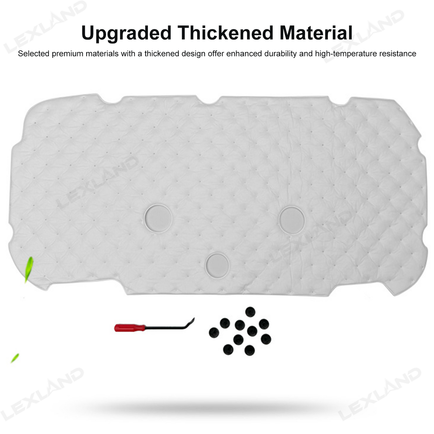 Land Cruiser LC250 Hood Engine Insulation Cotton Hood Sound Heat Insulation Pad Mat