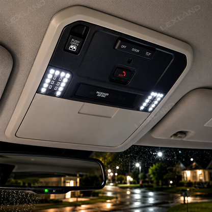 Tacoma/Tundra Dome Light Dual Color Front Map Light Interior LED Overhead Light for Toyota