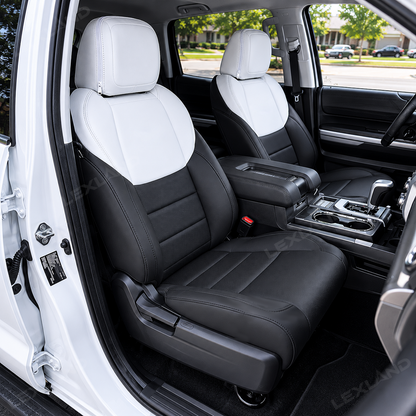 Tundra TRD Style Seat Covers Front and Rear Interior Seat Protectors for Toyota