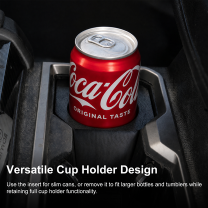 Tacoma Skinny Can Holder ABS Center Console Cup Holder Adapter Insert for Toytota