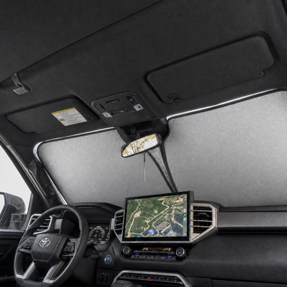 Tundra Windshield Sun Shade Foldable Front Window Sunshade UV Protection for Toyota