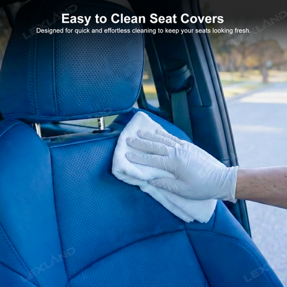 4Runner Seat Covers Full Coverage Blue Camo Seat Protectors for Toyota