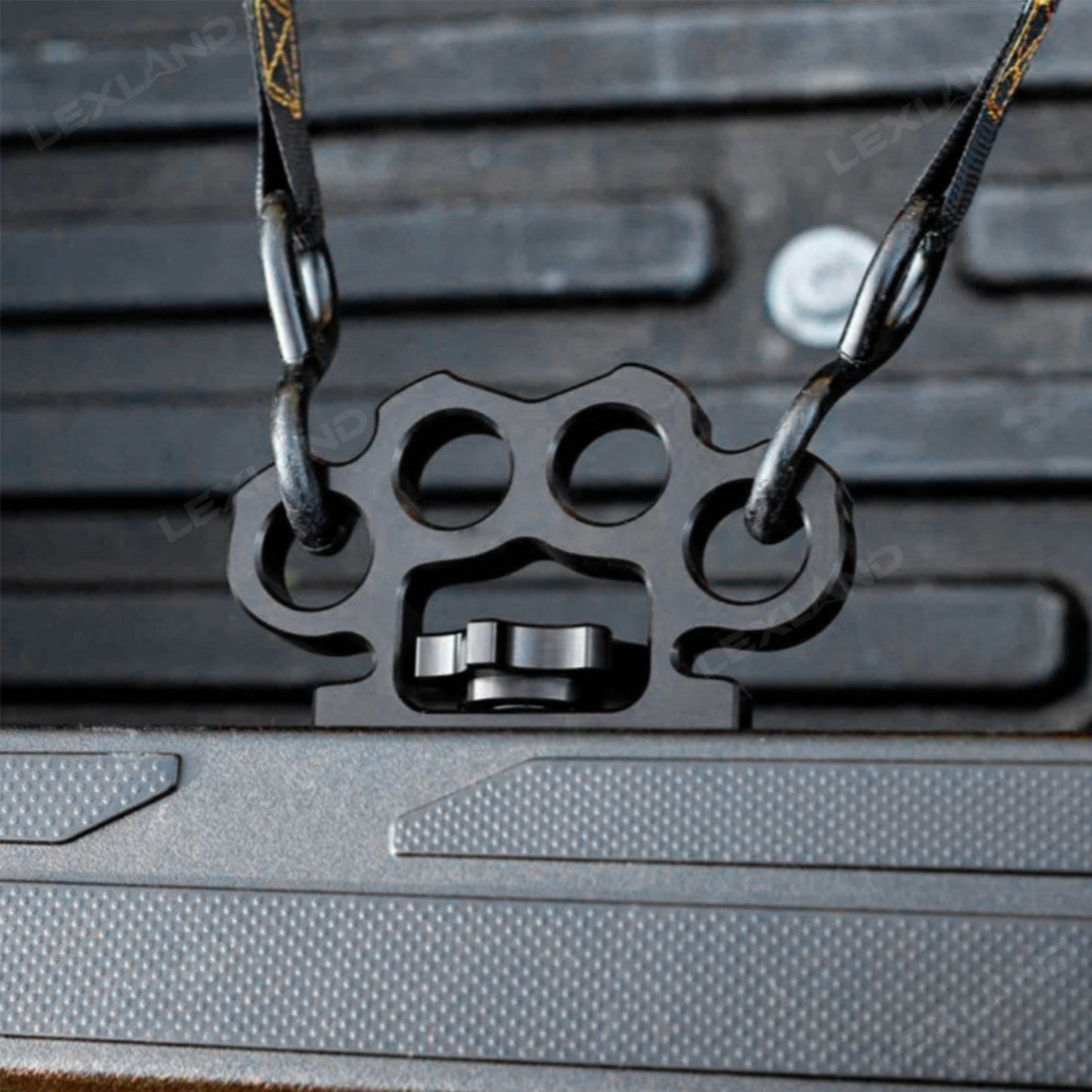 Tacoma Brass Knuckle-Style Truck Bed Tie-Down Anchor Aluminum Alloy Truck Bed Cleat Universal for Trucks