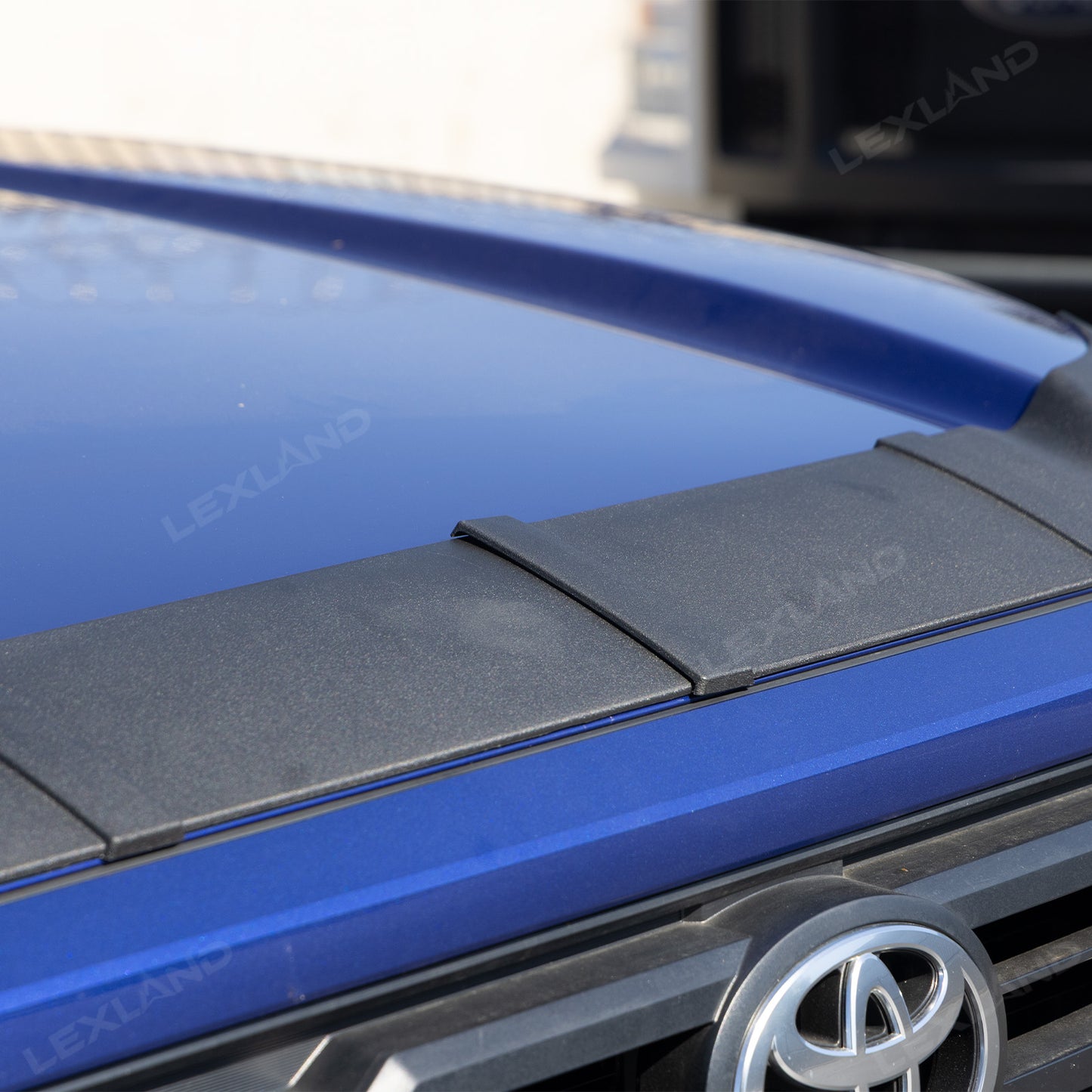 Tacoma Hood Deflector Split Design Hood Protector ABS Hood Shield for Toyota