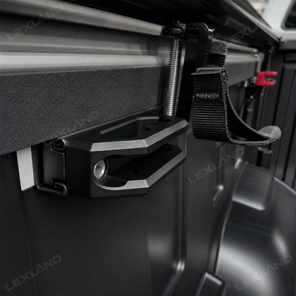 Tacoma Tie Down Anchors Aluminum Bed Rail Cleats for Toyota