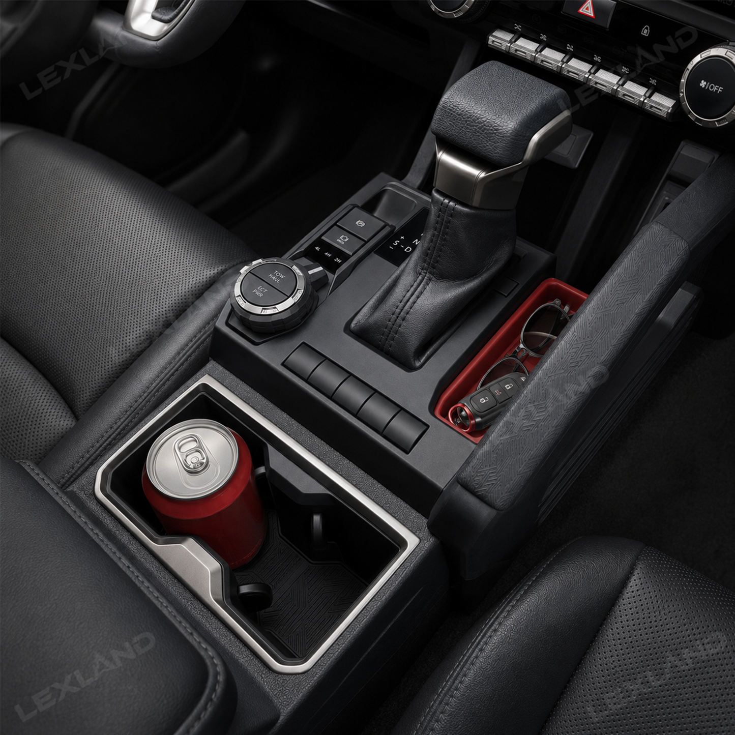 Tacoma/4Runner Gear Shifter Storage Box Holder Tray Under Handbrake Side Pocket Organizer