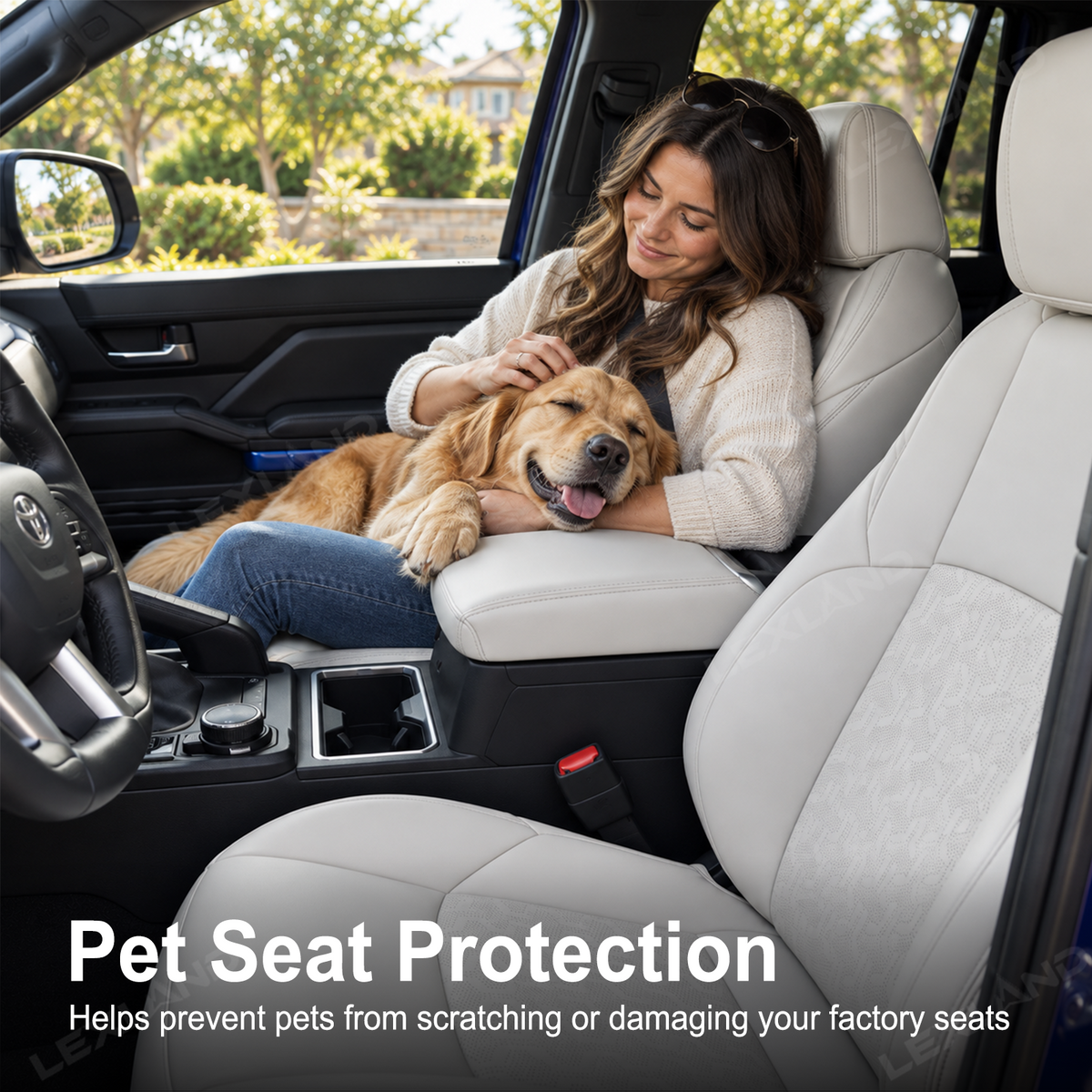 Tacoma/4Runner Embossed Seat Covers Seat Upholstery Covers for Toyota
