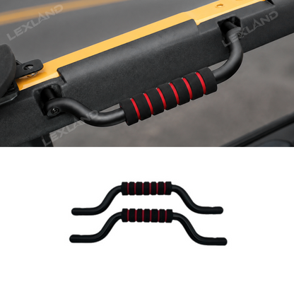 Bronco Aluminum Grab Handles Front / Rear Roll Bar Handgrip Handles 2PCS for Ford