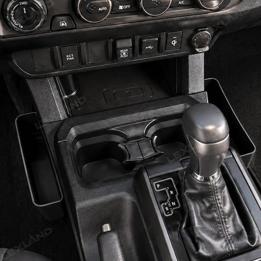 Tacoma Center Console Side Organizer Central Control Gear Shift Side Storage Box
