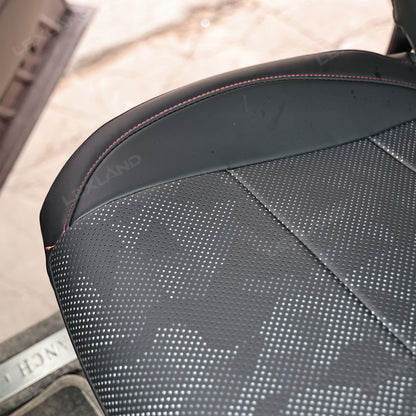 Camo Seat Covers for Ford F-150 Crew Cab XL/ XLT, Custom Interior Upgrade Seat Protection