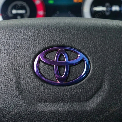 Tacoma /4Runner Custom Steering Wheel Airbag Replacement Cover with LED Illuminated Emblem Logo