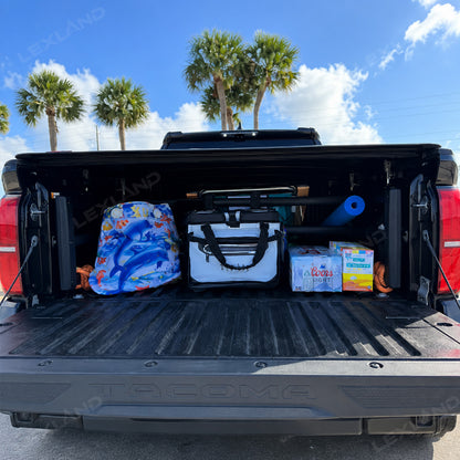 Tacoma Trunk Bed Extender Aluminum Alloy Tailgate Extender Cargo Extender Support for Toyota