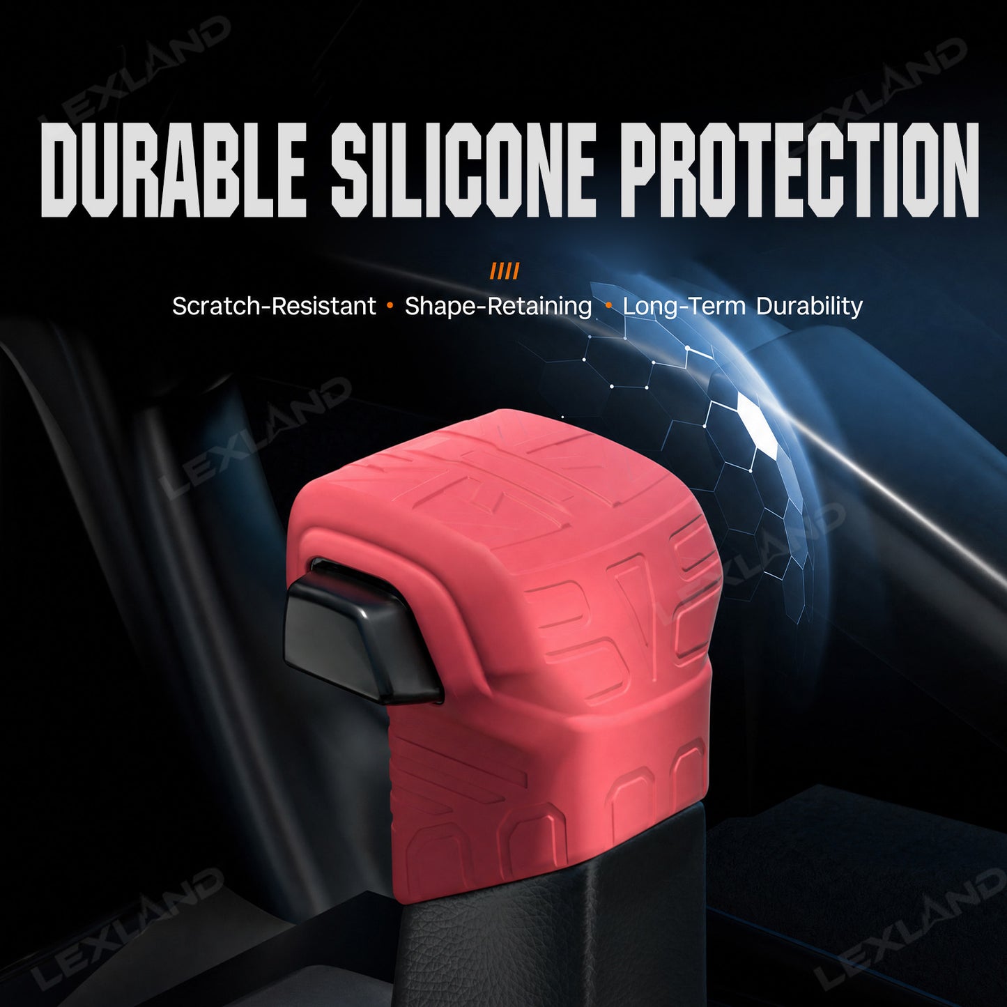 Tacoma/4Runner/Tundra Gear Knob Cover Shifter Gear Hand Brake Trim Protection for Toyota