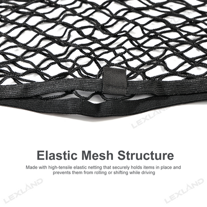 Tacoma Elastic Trunk Mesh Cargo Net Trunk Organizer Luggage Net for Toyota