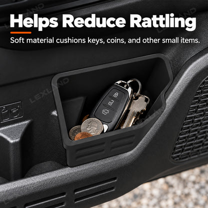 Tacoma/4Runner Front Door Trash Can Silicone Door Side Organizer Storage Box 2PCS for Toyota