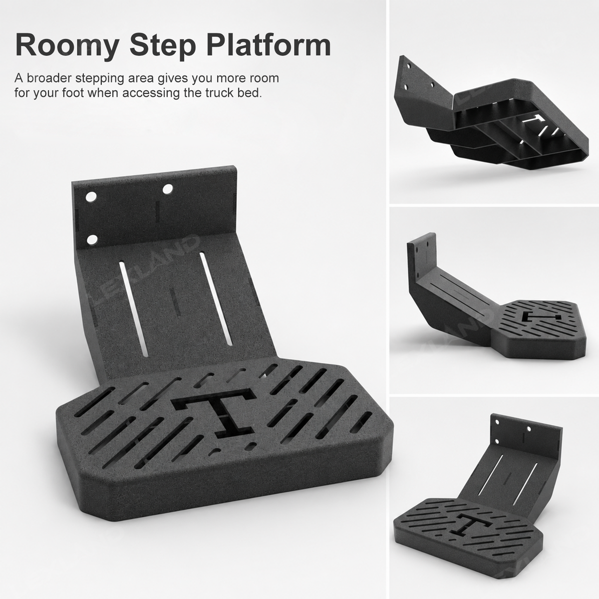 Tacoma Tailgate Step Truck Passenger Side Rear Bed Step Rear Bumper Access Step for Toyota