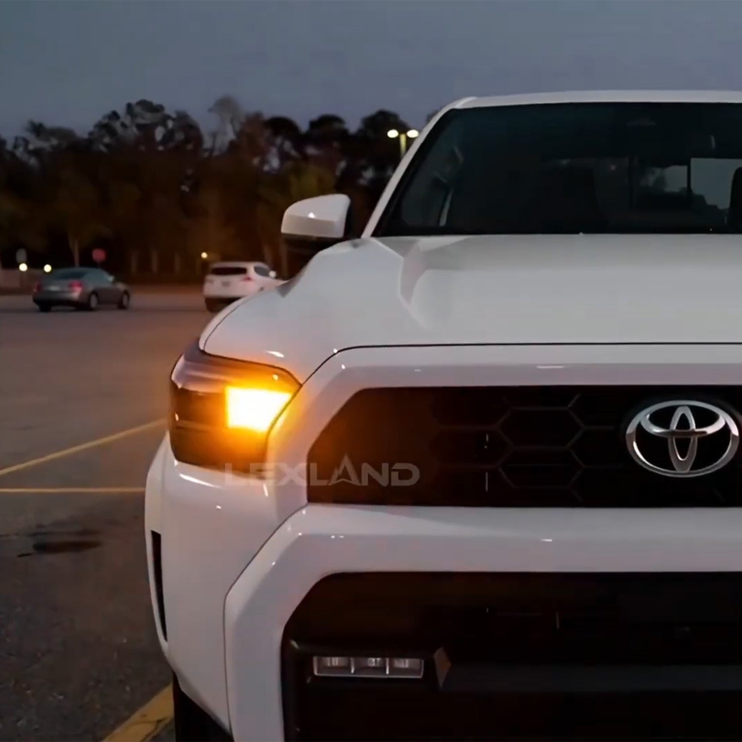 Tacoma Front DRL Turn Signal Parking Light 7443 LED Bulb Replacement Kit