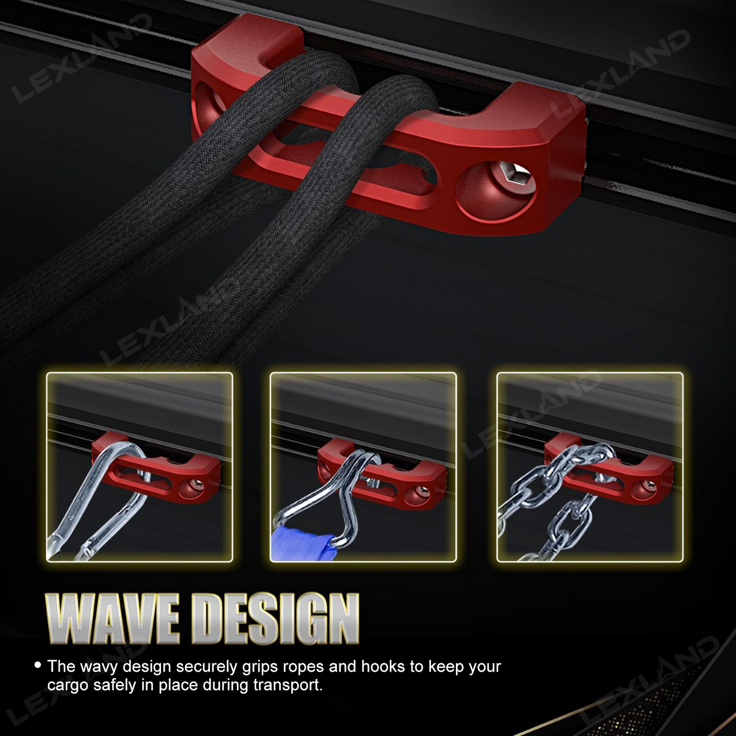 Tacoma Bed Rail Tie Downs Truck Cleat Tie Down Anchors for Toyota