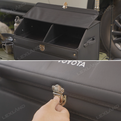 Toyota Trunk Storage Box Trunk Organizer with Toyota Logo Luggage Storage Bag
