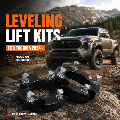 Tacoma Leveling Kit 1.5" Front Lift Spacer Kit Aluminum Alloy Strut Spacer 2PCS for Toyota