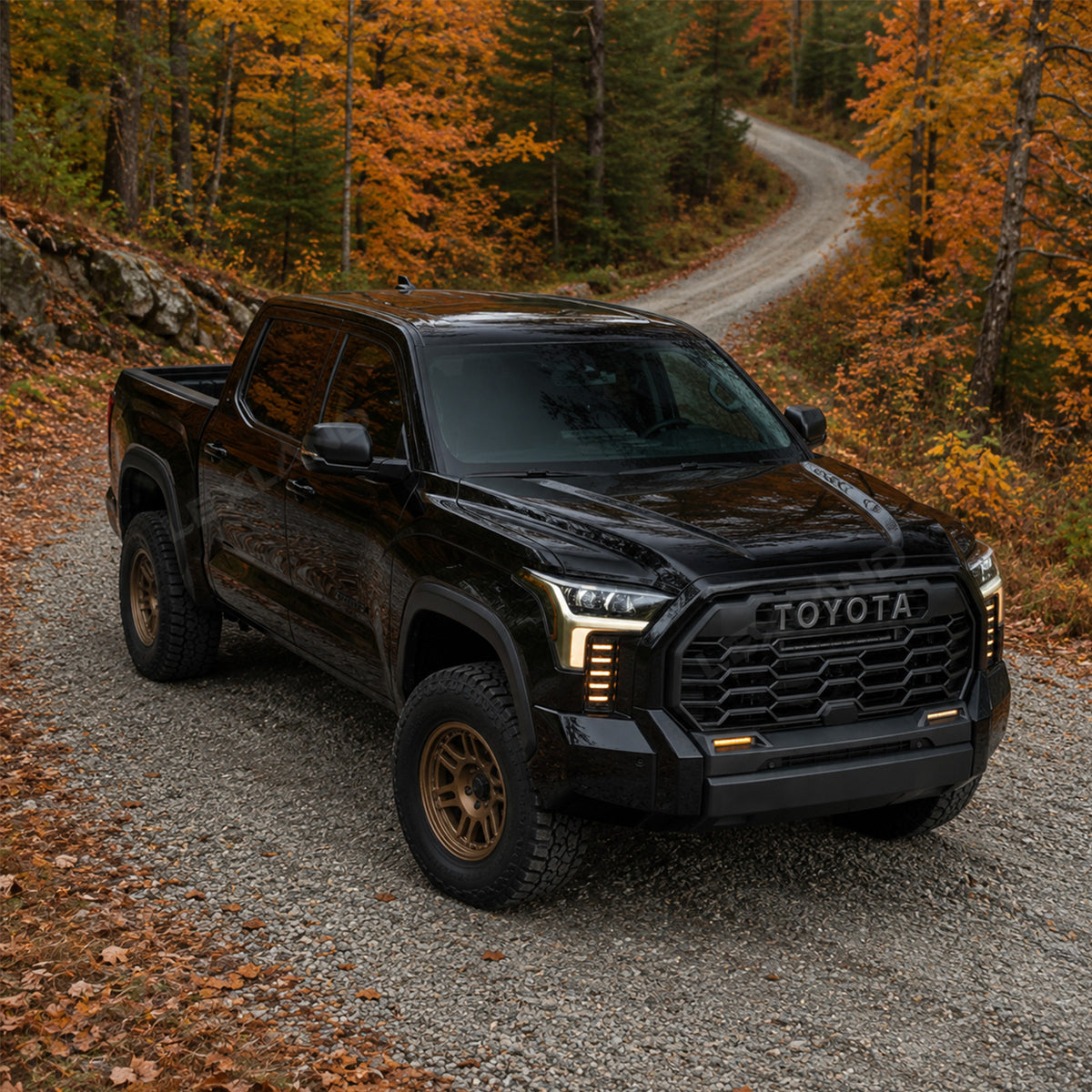 Tundra DRL Vent Lights Dynamic Daytime Running Lights Sequential Turn Signal Lighting Upgrade