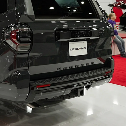 4Runner Rear Bumper Guard Stainless Steel Sill Plate Protector For Toyota