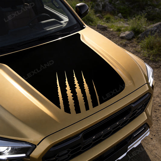 Tacoma Hood Decal Pre-Cut Hood Vinyl Wrap Hood Stamp Hood Sticker for Toyota