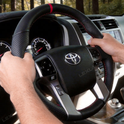 Tacoma/4Runner Steering Wheel Perforated Leather Driving Wheel for Toyota