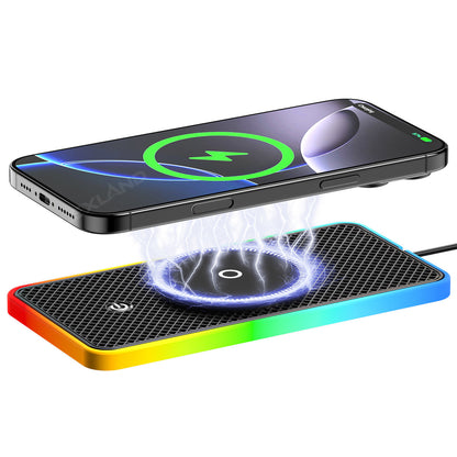 4Runner/Tacoma Magnetic Wireless Charger with Ambient Light 15W Phone Charging Pad 2.0