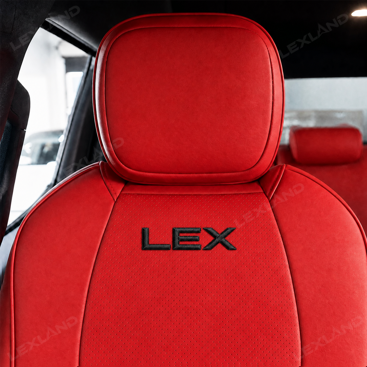 Tacoma /4Runner Seat Covers Embossed Seat Protector with LEX Style for Toyota