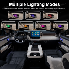 Tundra Door Bowl Lighting Multi-color Door Handle Cup Lamps Interior Ambient Lighting 4PCS