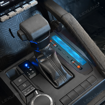 Tacoma & 4Runner Center Console Charger Hub | Multi-Port USB Docking Station with Retractable Cables & Ambient Lighting