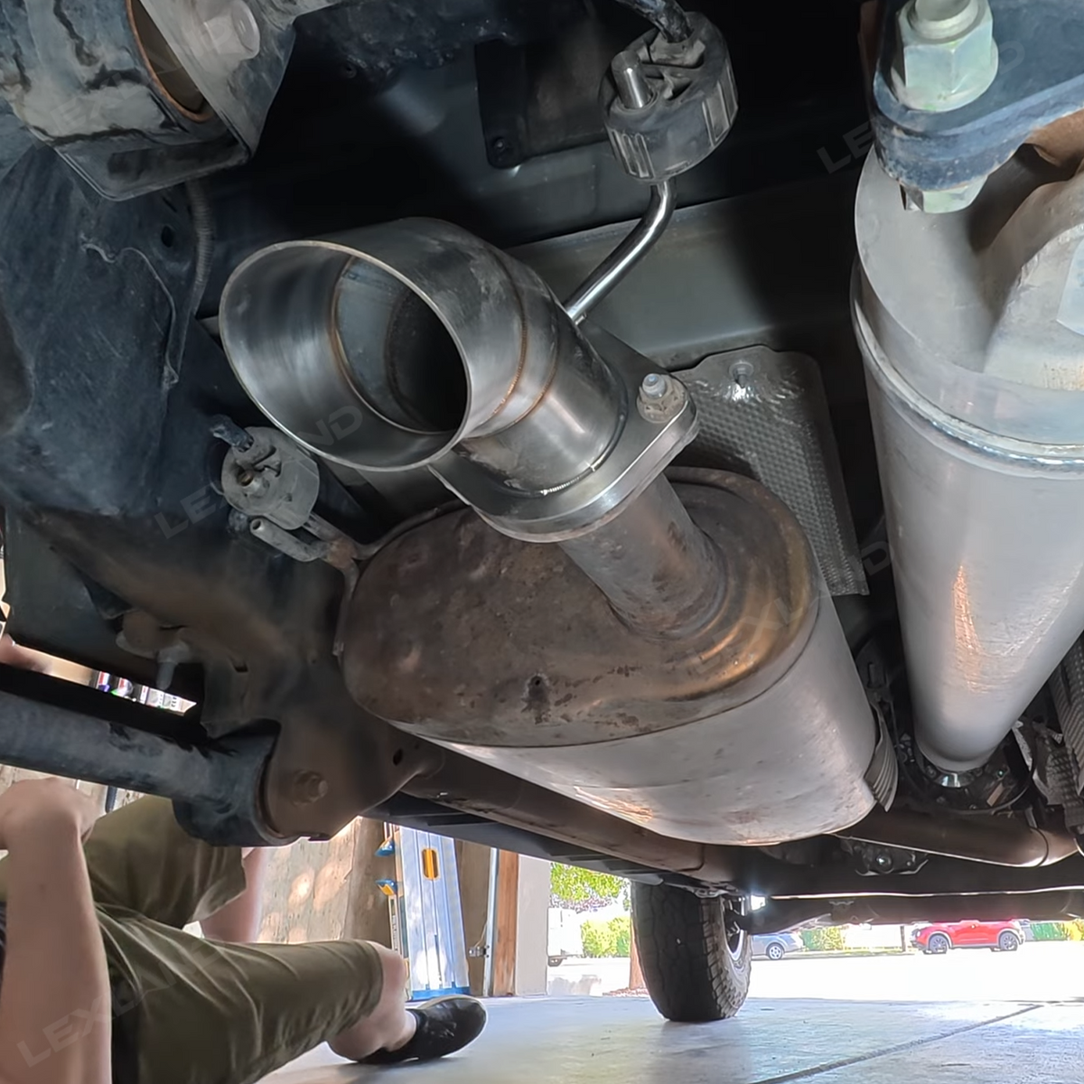 Tacoma Off-Road Trail Pipe Stainless Steel Exhaust for Toyota