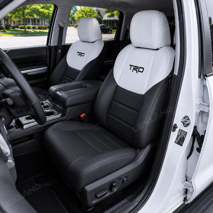 Tundra TRD Style Seat Covers Front and Rear Interior Seat Protectors for Toyota