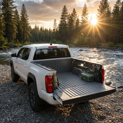 Tacoma Side Bed Molle Panel Truck Bed Organizer for Toyota