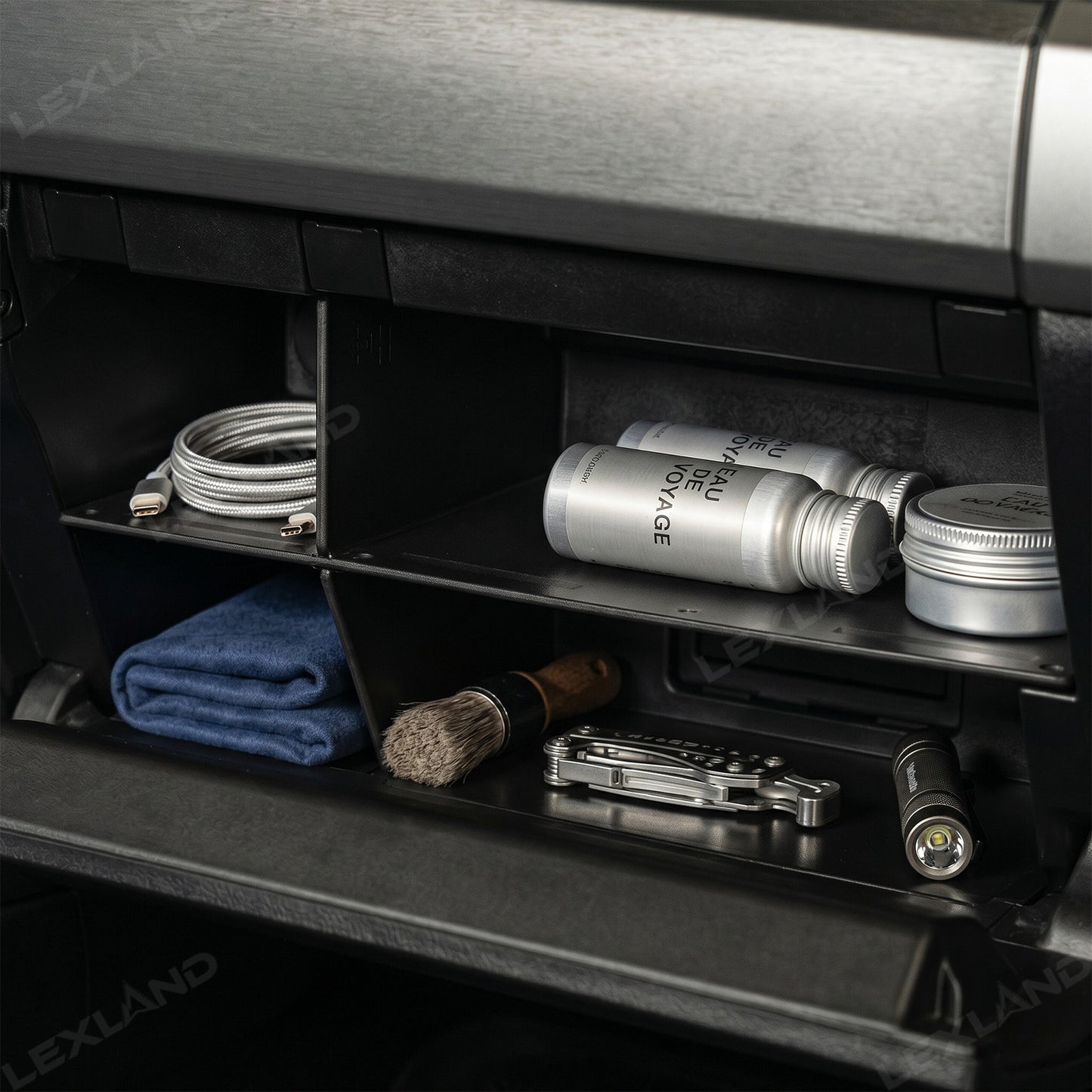 4Runner Glove Box Divider Organizer Insert Interior Accessories for Toyota
