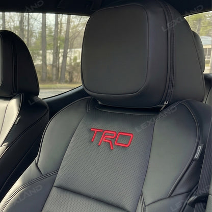 Tacoma/4Runner Seat Covers Embossed Seat Protectors with TRD Logo for Toyota