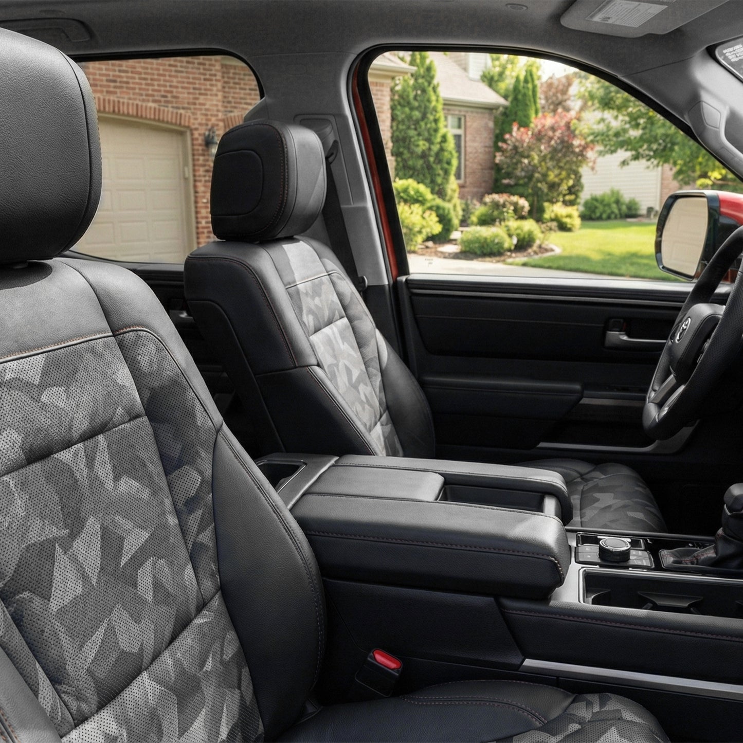 Tundra Seat Covers Camo Seat Protector with TRD PRO Style for Toyota