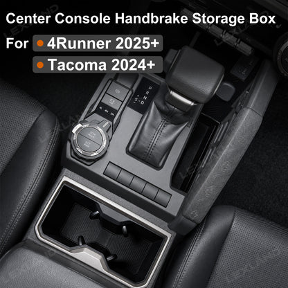Tacoma/4Runner Gear Shifter Storage Box Holder Tray Under Handbrake Side Pocket Organizer