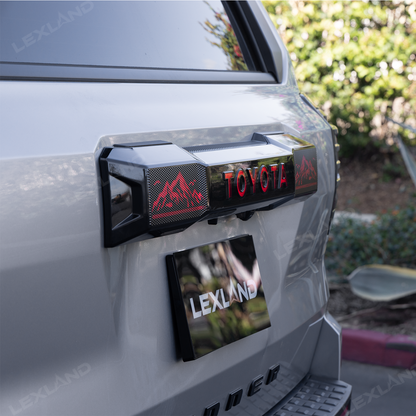 4Runner LED Trunk Tail Light Full Width Tailgate Ambient Lighting with Snow Mountain Off-Road Style