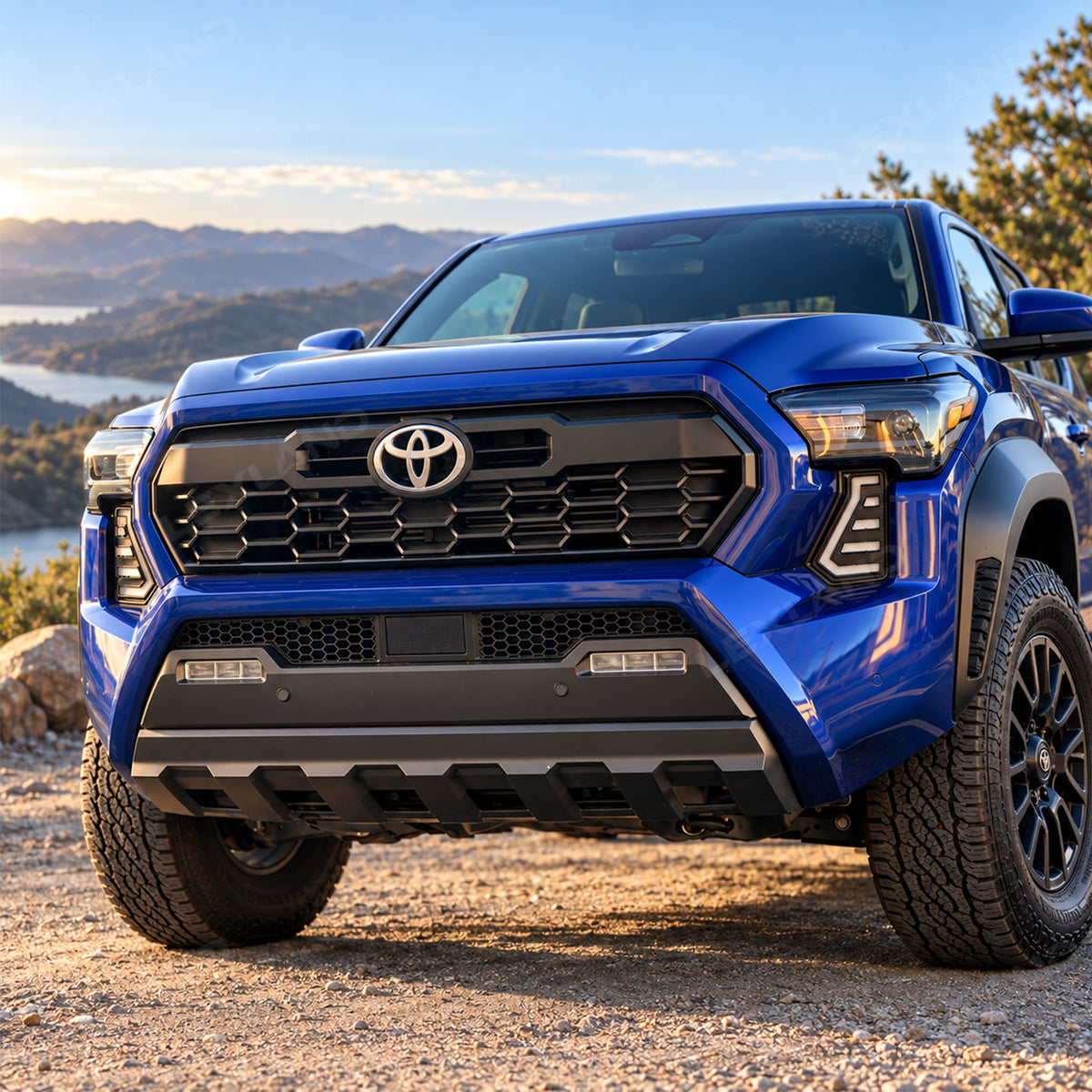 Tacoma Grille Mesh Insert Front Lower Bumper Protective Mesh Grille Panel Covers Bug & Debris Screen Protector