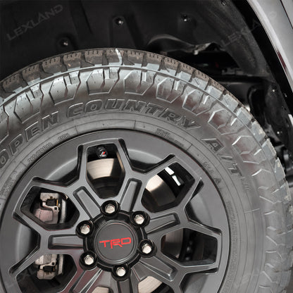 Tacoma/ 4Runner/ Tundra Tire Valve Stem Caps Cover TRD-Style Wheel Valve Caps Aluminum Alloy Dust Caps 4PCS