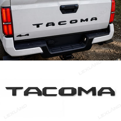 Tacoma 3D Tailgate Letters ABS Tailgate Insert Rear Emblems Decals for Toyota
