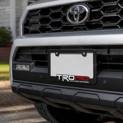 Tacoma/ 4Runner/ Tundra Front Rear License Plate Frame TRD Style License Plate Cover Holder