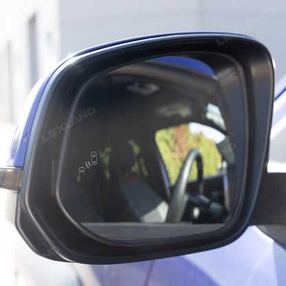 Tacoma Rearview Mirror Glass with Blind Spot Detection Heated Door Side Mirror Lens for Toyota