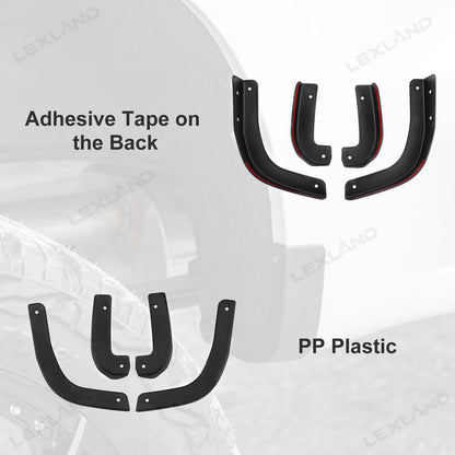 Silverado 1500 Fender Mud Flaps Mud Guards Splash Guards 4PCS for Chevrolet
