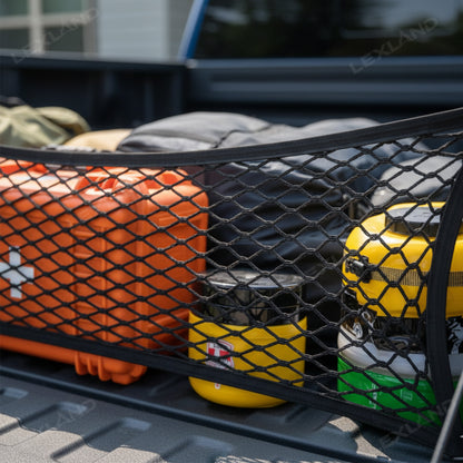 Tacoma Elastic Trunk Mesh Cargo Net Trunk Organizer Luggage Net for Toyota