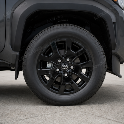 Tacoma SR5 17'' Wheel Covers OEM-Style Hubcaps 4PCS Snap-On Installation for Toyota