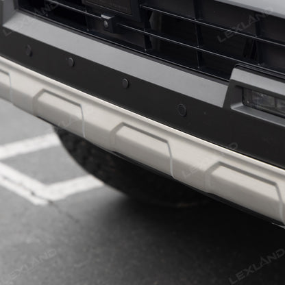 4runner Front Bumper Lower Valance Strip Stainless Steel Scratch Guard Protector - Silver Brushed Finish