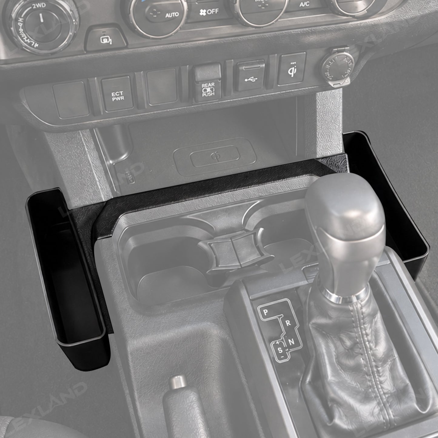 Tacoma Center Console Side Organizer Central Control Gear Shift Side Storage Box